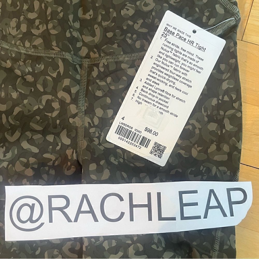 Lululemon Base Pace High-Rise Running Tight 25" - Picture 7 of 7